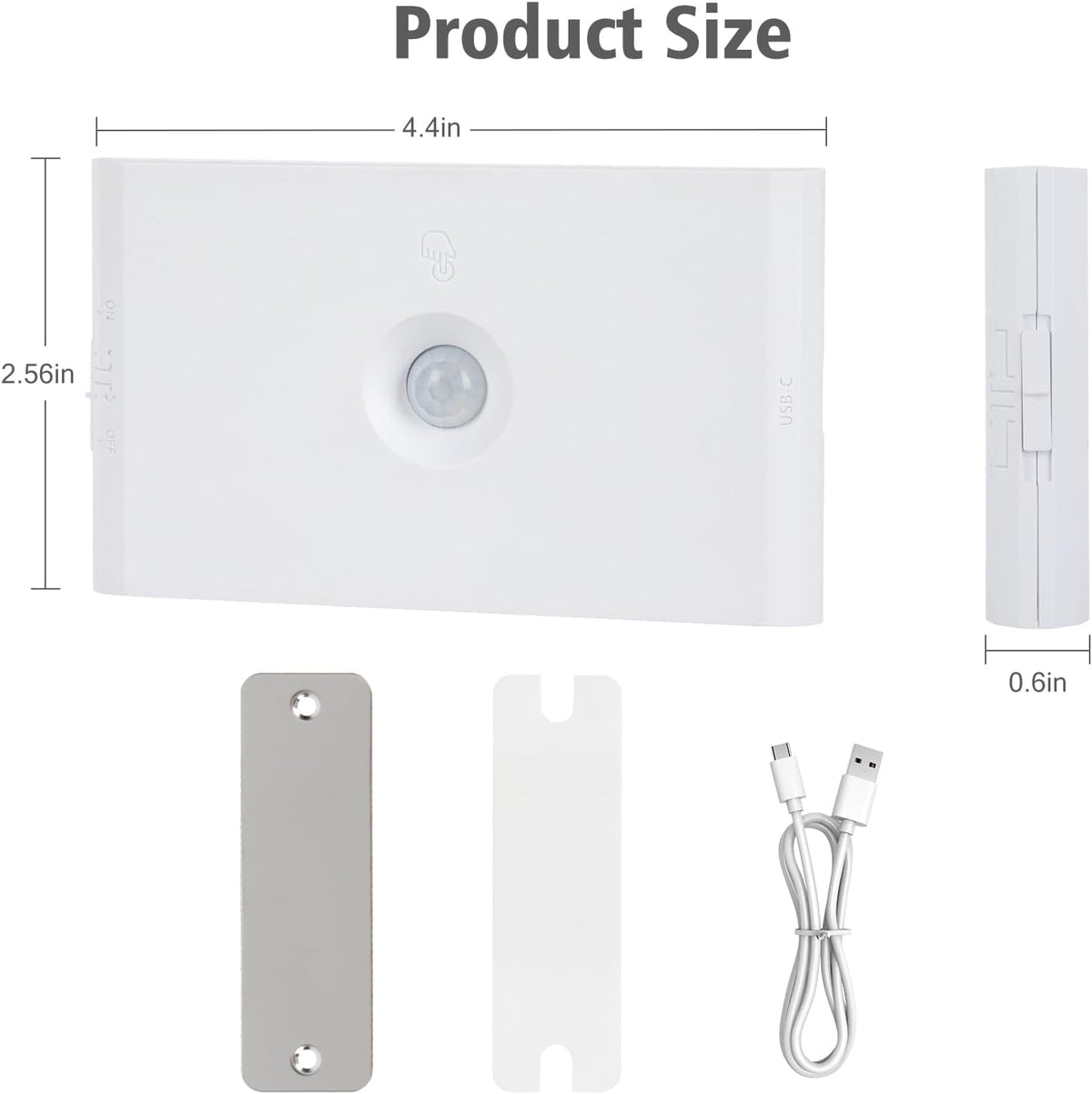 Rechargeable Motion-Sensor Night Lights – 2 Pack - view 8