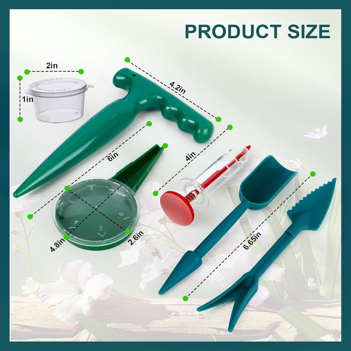 12-Piece Precision Seed Sowing Kit - view 2
