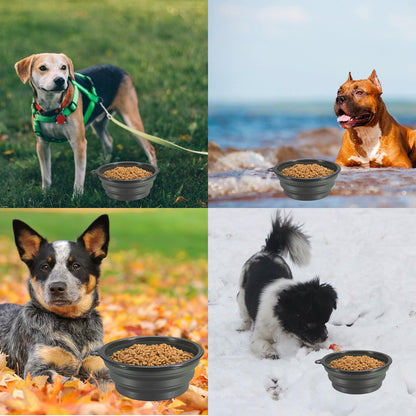 2-Pack Collapsible Travel Dog Bowls - view 4