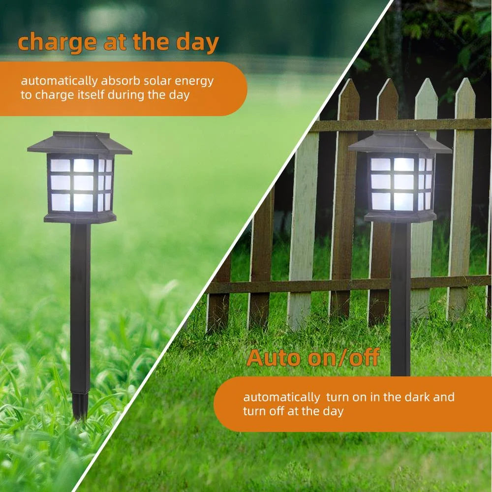 6-Pack Solar Pathway Garden Lights - view 2