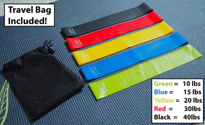 Heavy-Duty Resistance Band Loop Set - view 2