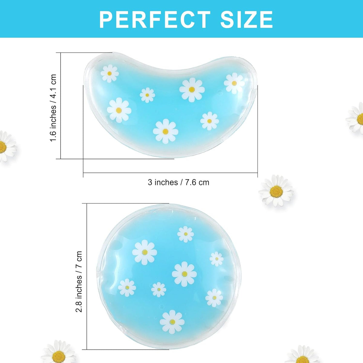 Reusable Hot & Cold Eye Gel Pads - view 3