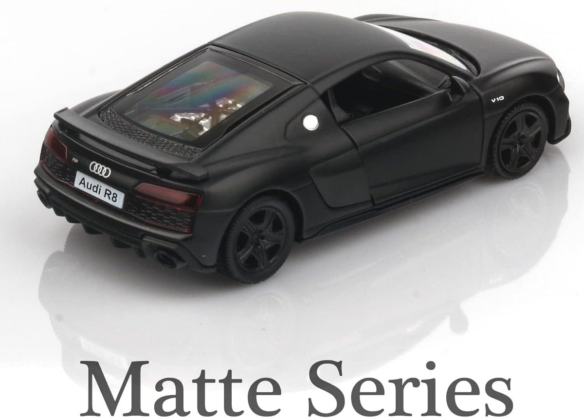 1:36 Audi R8 Pull-Back Diecast Model Car - view 2