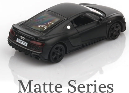 1:36 Audi R8 Pull-Back Diecast Model Car - view 2