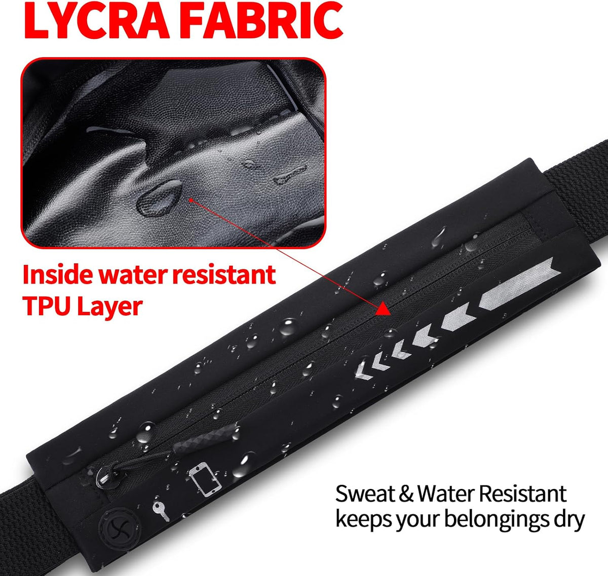 Slim Bounce-Free Running Belt - view 6