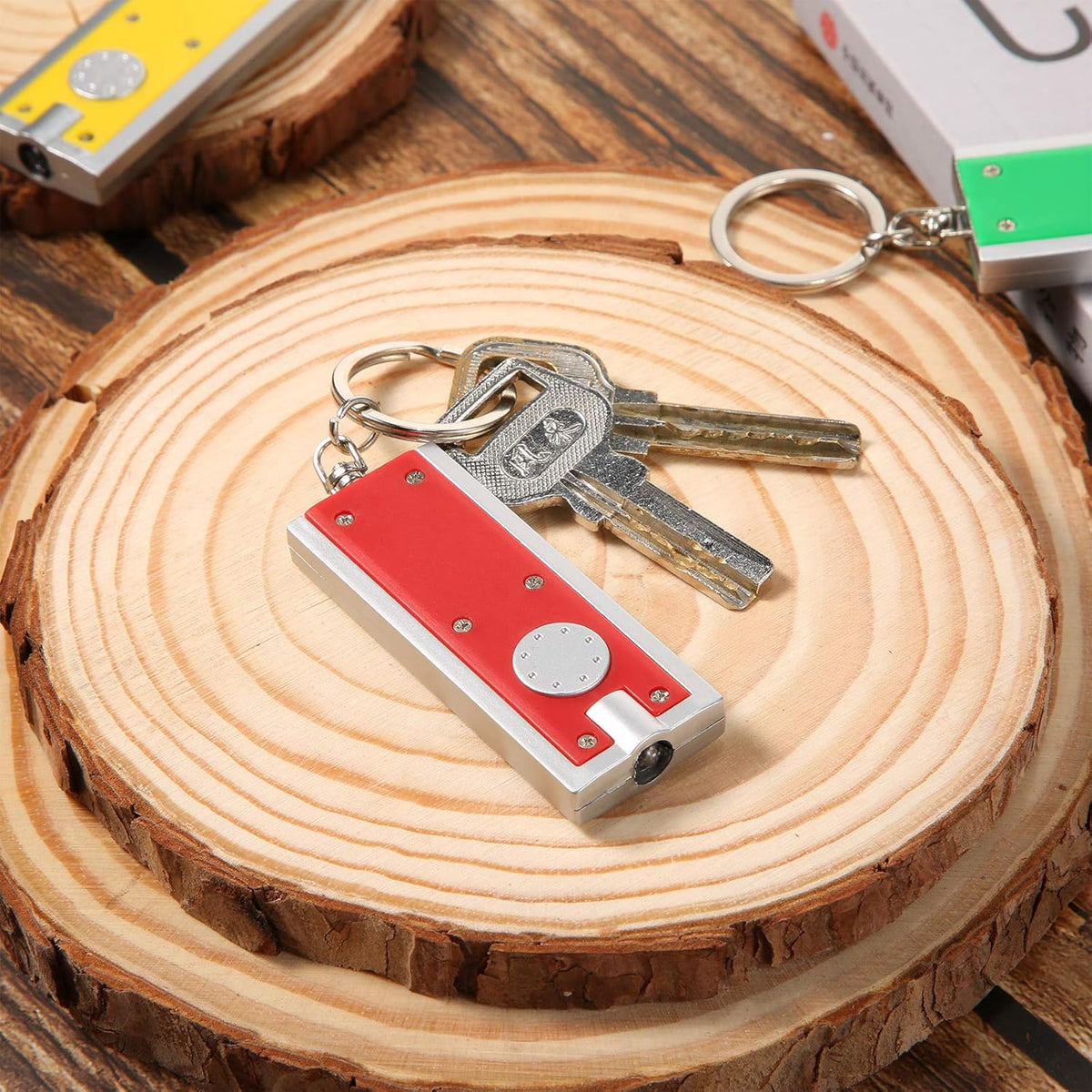 12-Piece Mini LED Keychain Flashlight Set - view 4