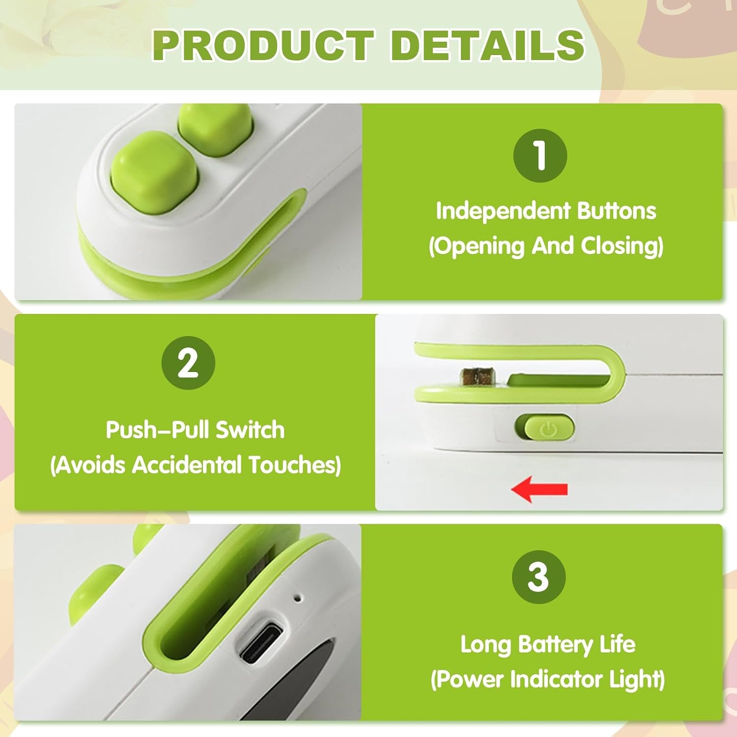Rechargeable Mini Bag Sealer & Cutter - view 5