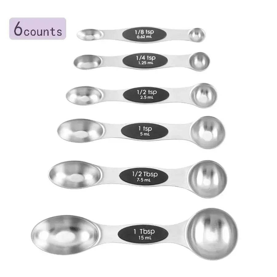 Magnetic Stainless-Steel Measuring Spoon Set - view 13