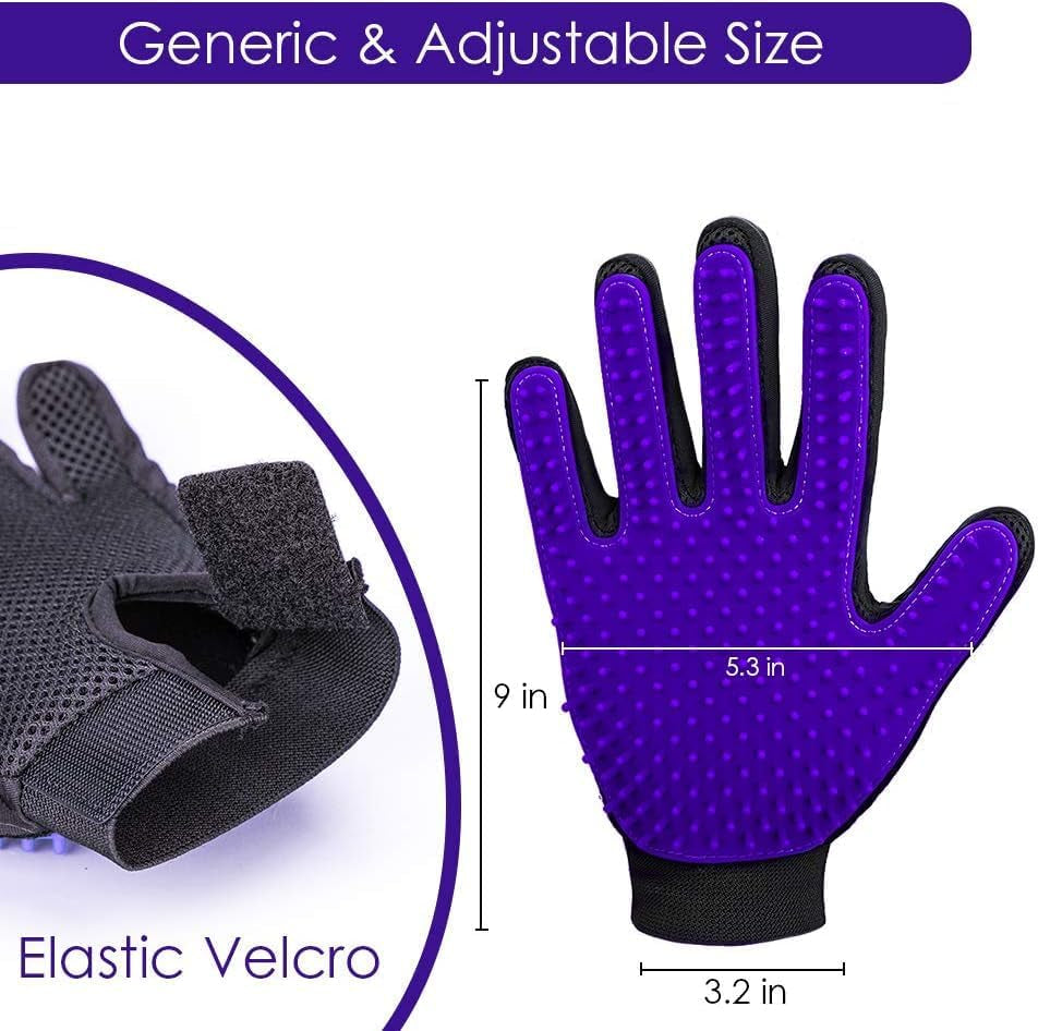 Premium Pet Grooming & Deshedding Glove - view 7