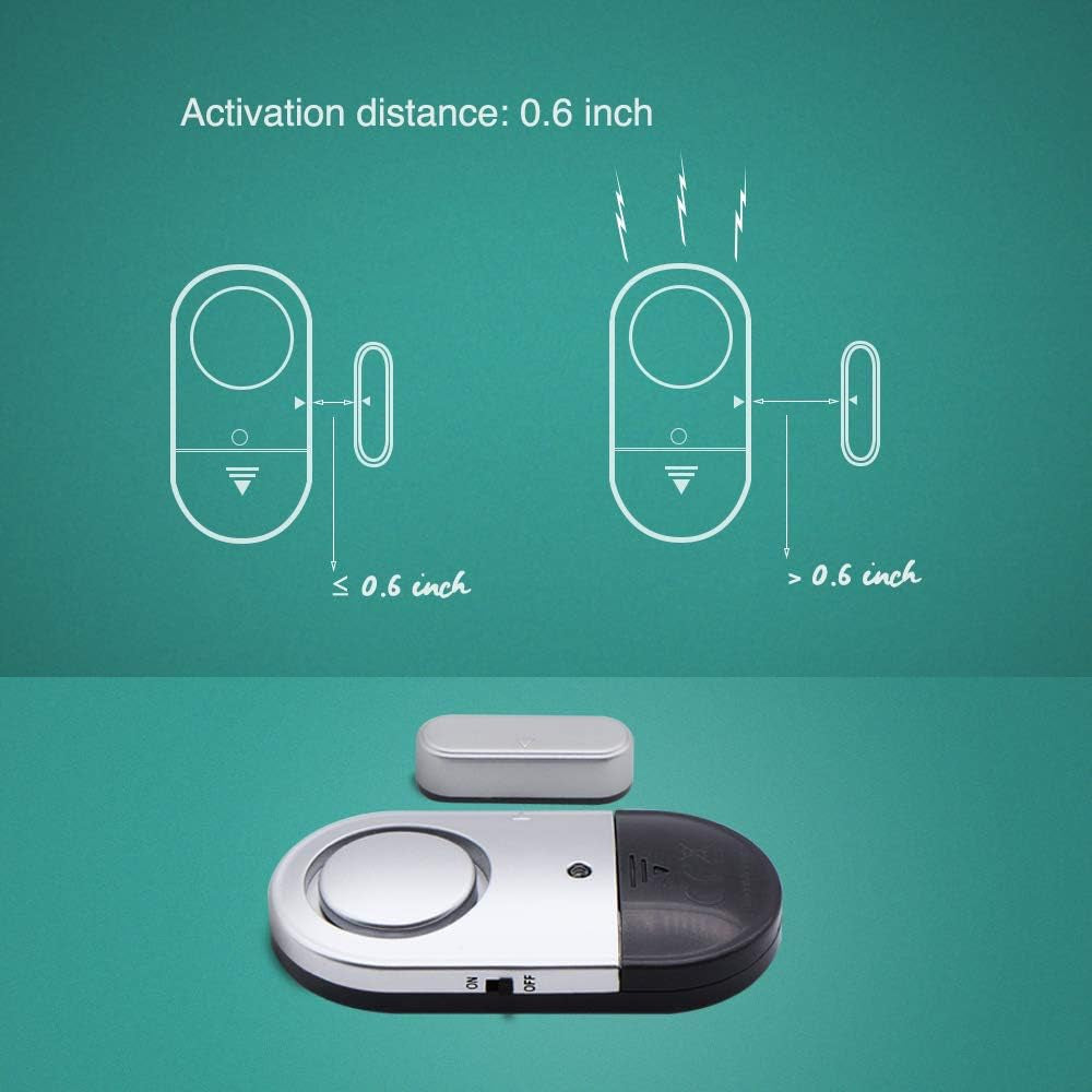 120 dB Wireless Door & Window Alarm - view 6