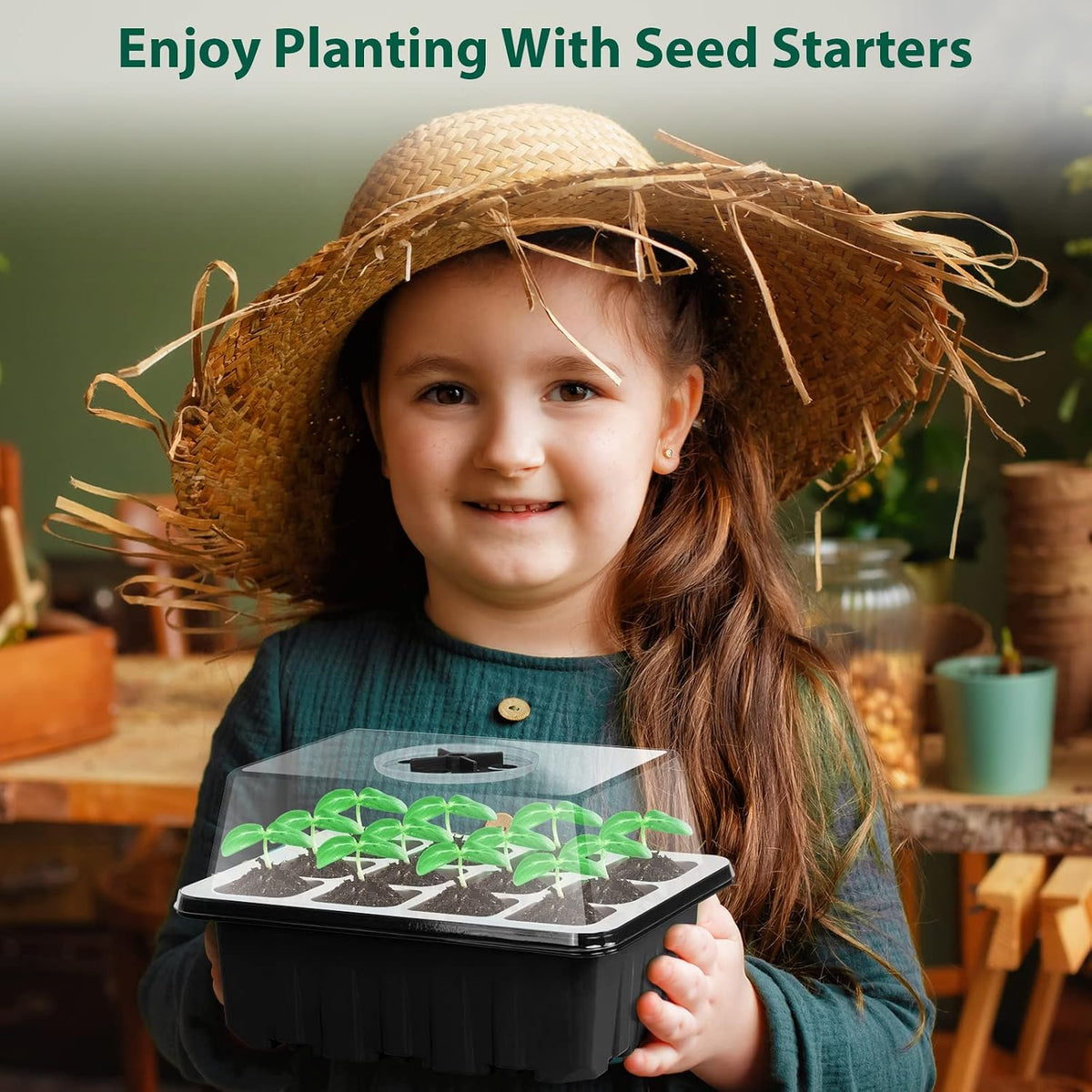 5-Pack Seed Starter Tray Kit with Humidity Domes - view 6