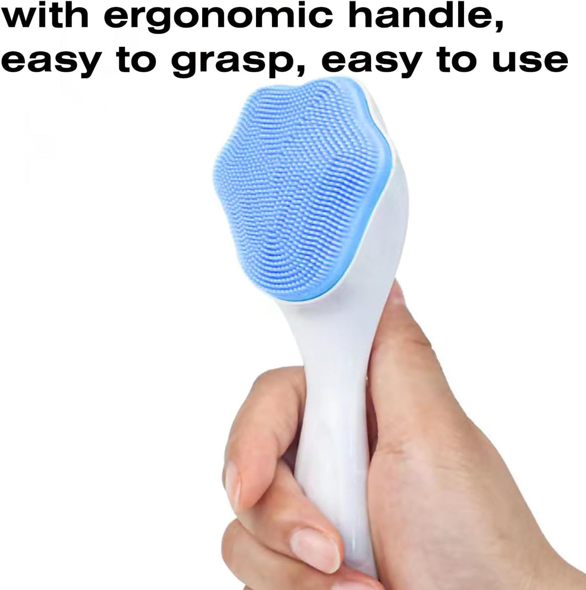 Silicone Facial Cleansing Brushes – 4 Pack - view 2