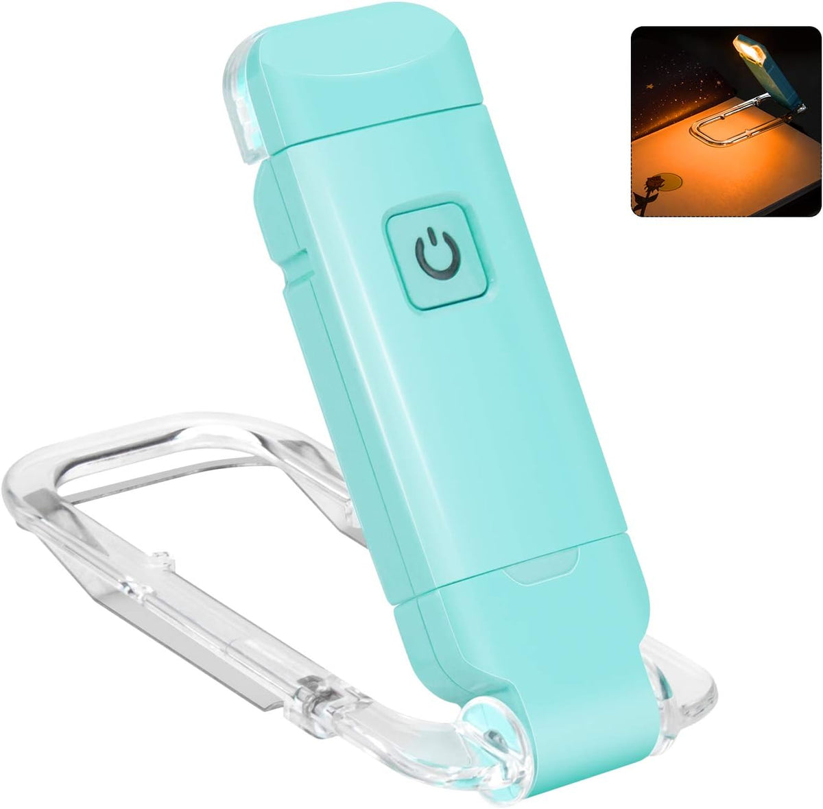 Rechargeable Clip-On Book Light