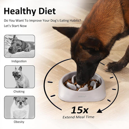 2-Pack Slow Feeder Dog Bowls - view 3