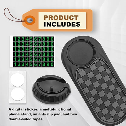 Anti-Slip Dashboard Phone Holder & Parking Display - view 7