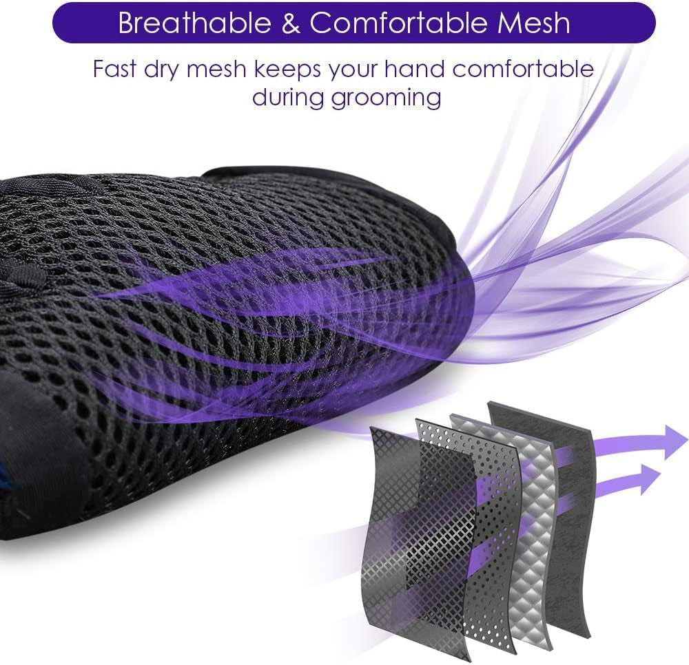 Premium Pet Grooming & Deshedding Glove - view 6