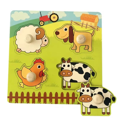 Montessori Wooden Shape Puzzle - view 11