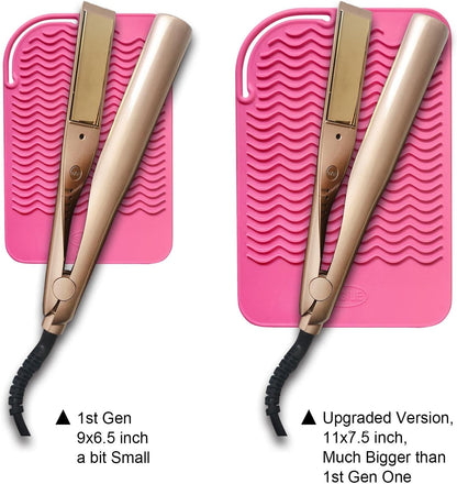 Heat-Resistant Silicone Hair Tool Mat - view 3