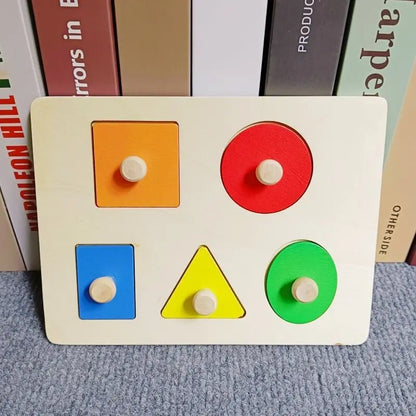 Montessori Wooden Shape Puzzle - view 13