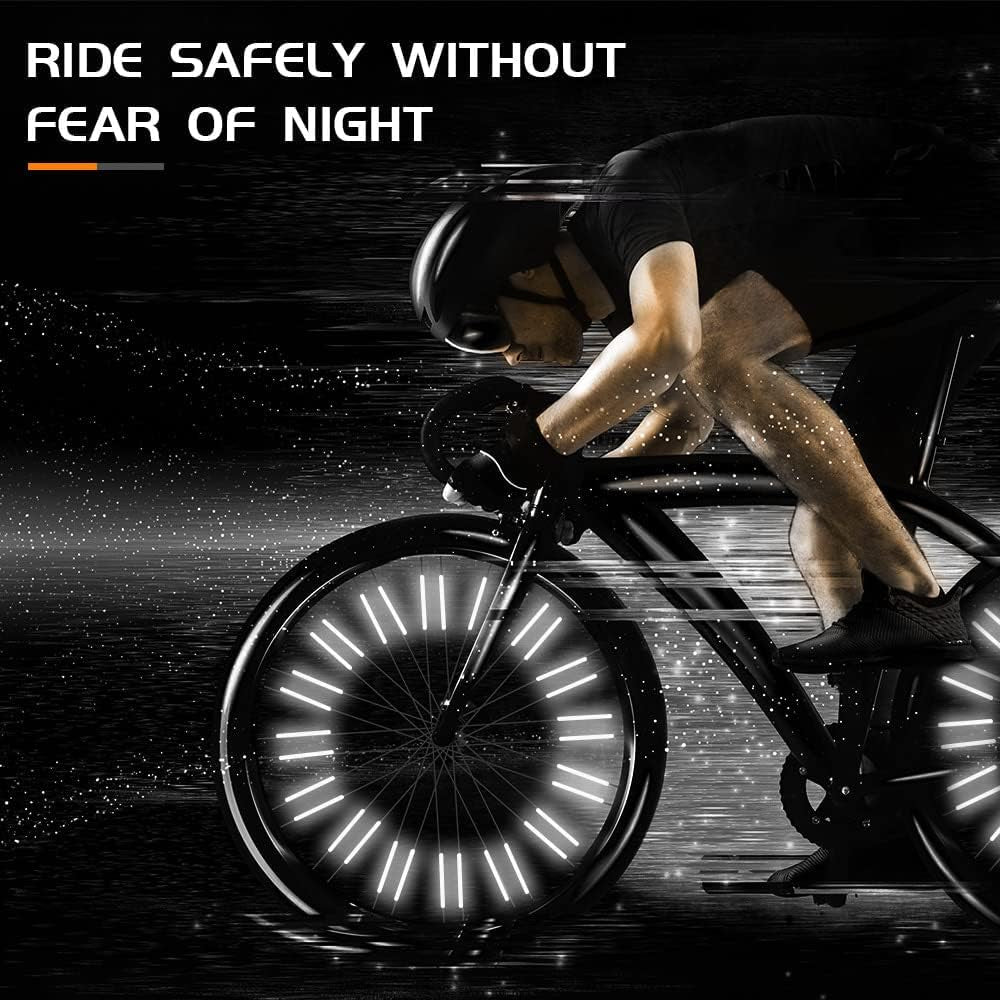 Reflective Bicycle Spoke Clips – 48 Pack - view 7