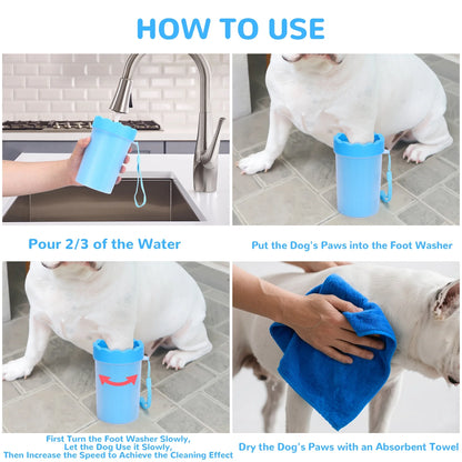 Portable Dog Paw Cleaner Cup – Medium - view 5
