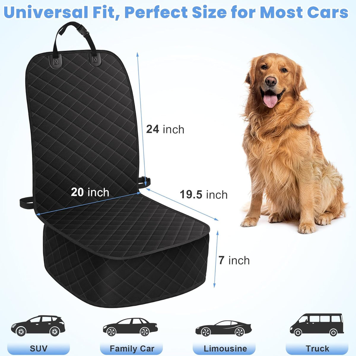 Waterproof Dog Car Seat Cover - view 7