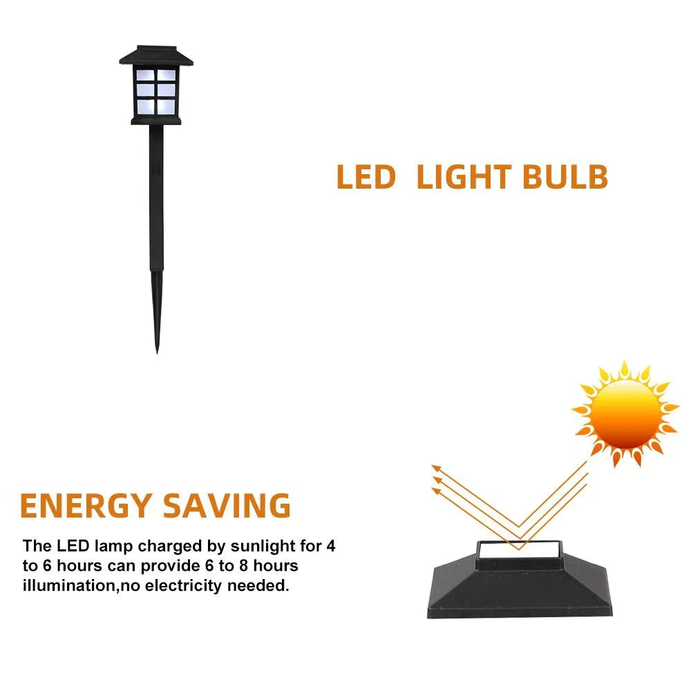 6-Pack Solar Pathway Garden Lights - view 3