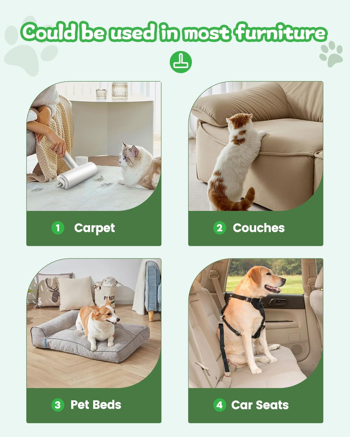 Reusable Pet Hair Remover Roller - view 6
