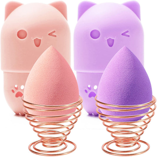 6-Piece Makeup Sponge Travel Set