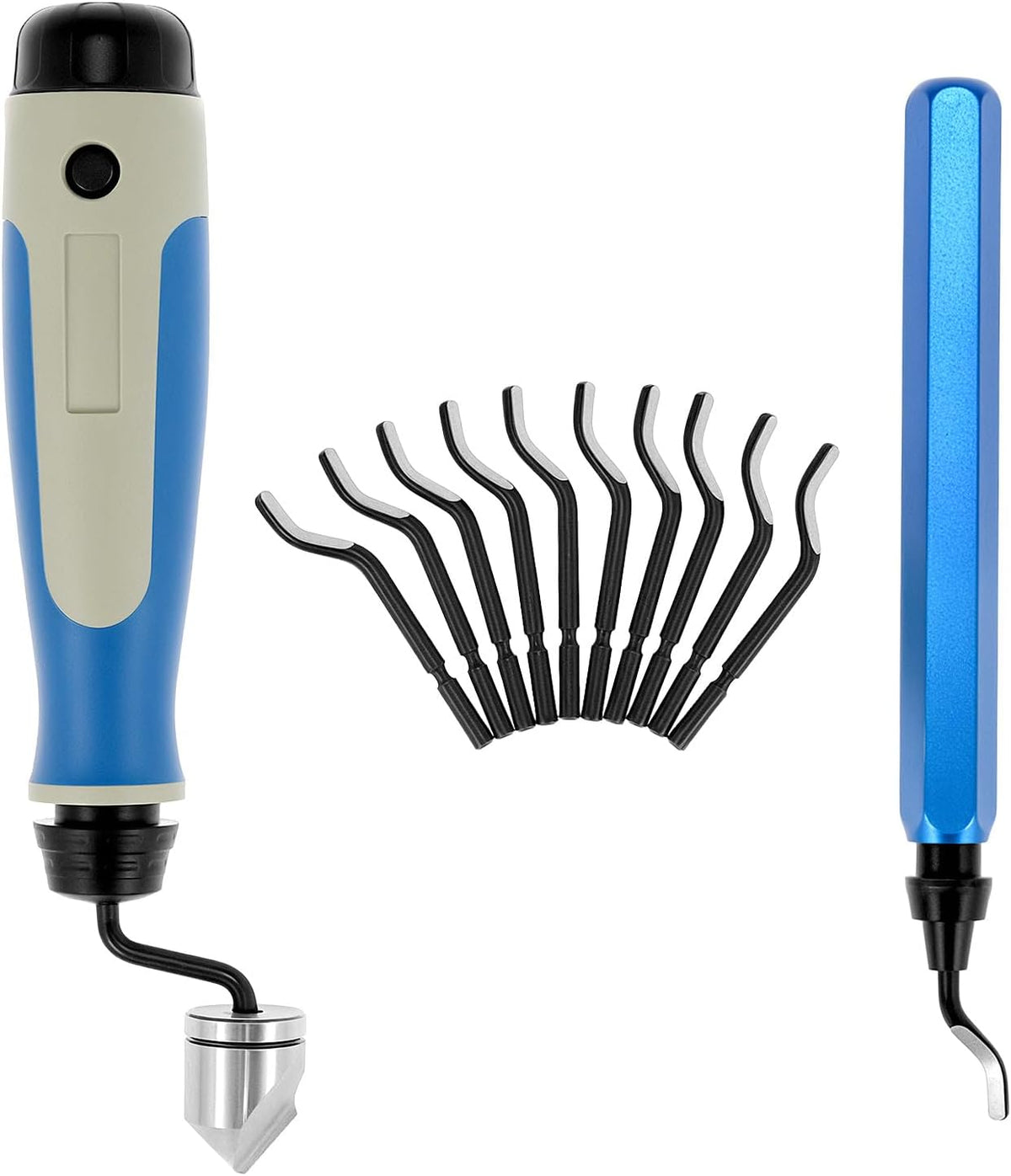 Hand Deburring Tool Kit with 10 Blades - view 2
