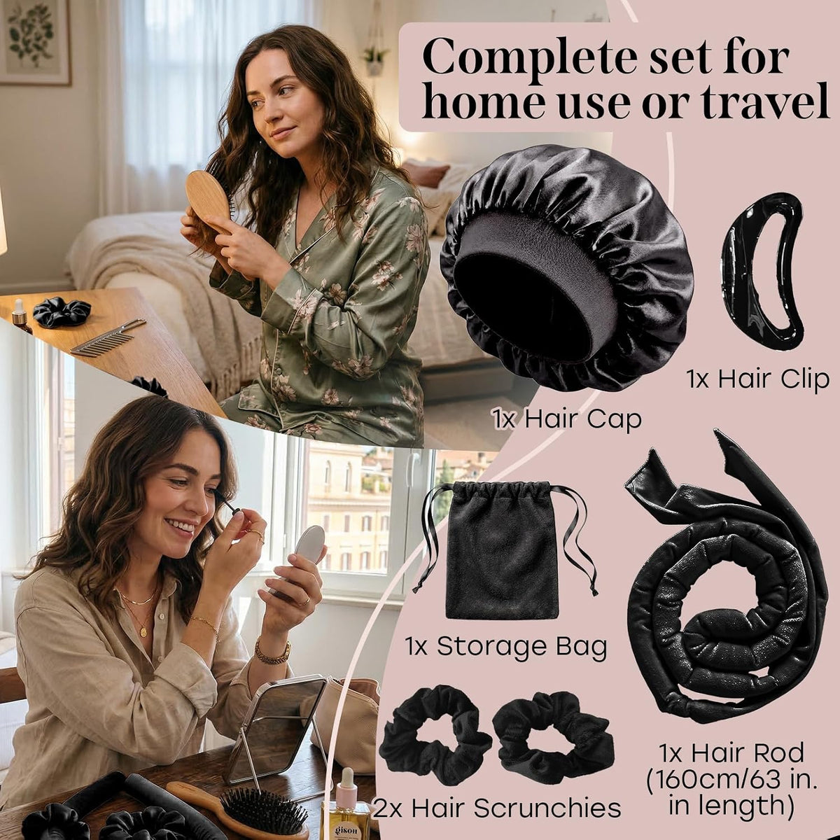 Velvet Heatless Curling Set - view 7