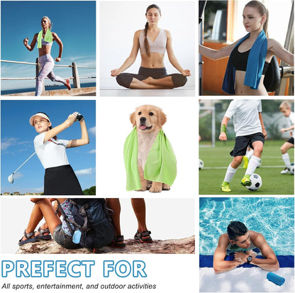 4-Pack Instant-Cooling Sports Towels - view 7