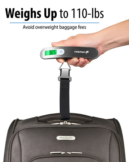 Digital Luggage Scale with Backlit Display - view 2