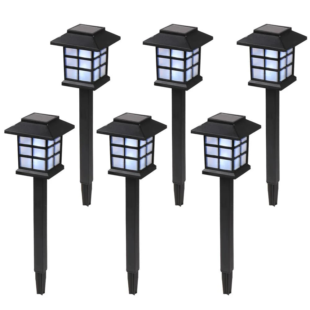 6-Pack Solar Pathway Garden Lights