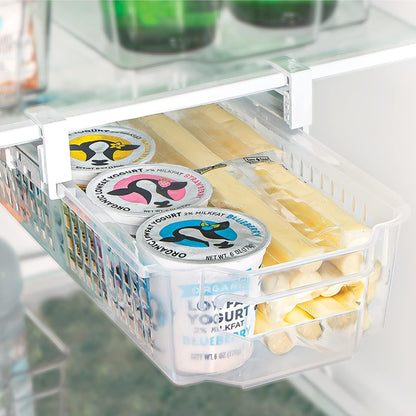 Adjustable Pull-Out Fridge Storage Drawer - view 3