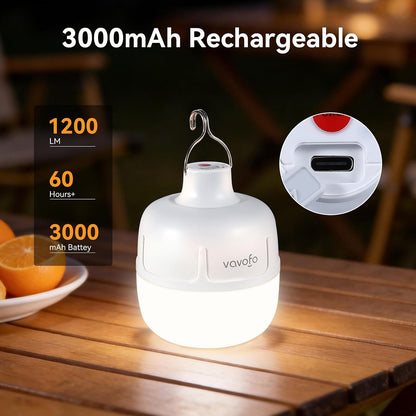 Rechargeable 1200-Lumen Camping Lantern - view 4