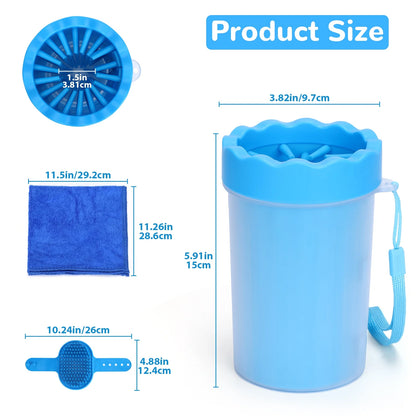 Portable Dog Paw Cleaner Cup – Medium - view 4