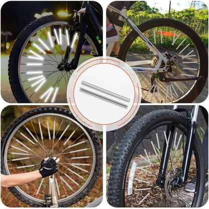 Reflective Bicycle Spoke Clips – 48 Pack - view 8