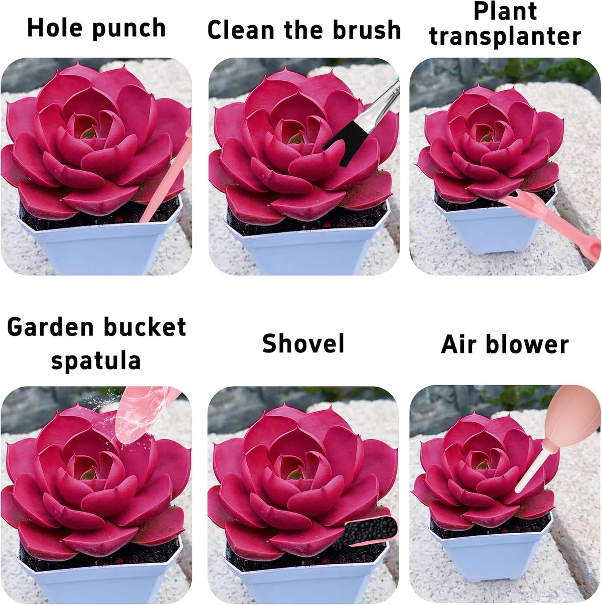 6-Piece Mini Succulent Gardening Tool Set - view 6