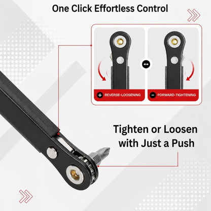 21-Piece Low-Profile Right-Angle Ratchet Set - view 4