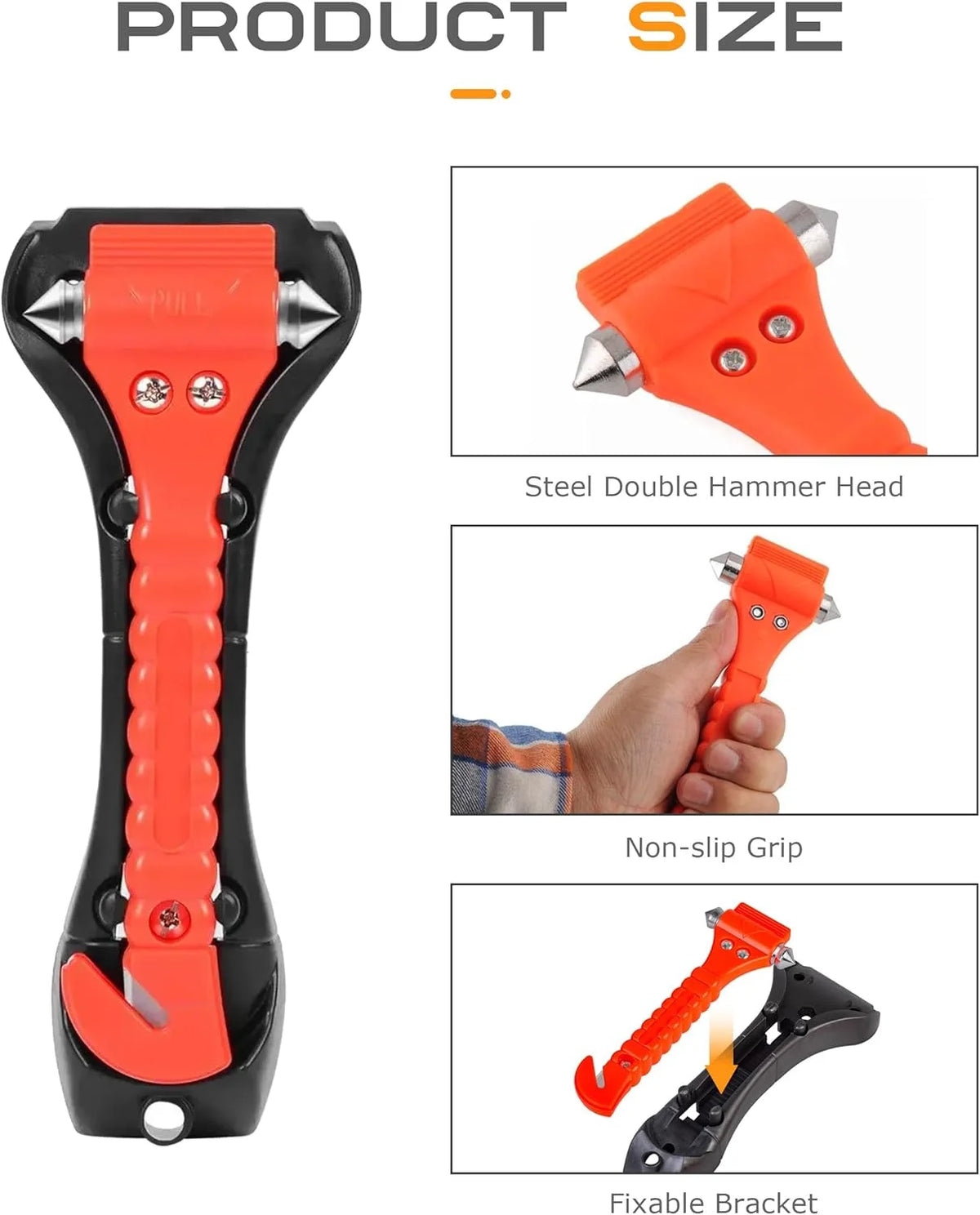 2-Piece Car Escape Safety Tool Set - view 3