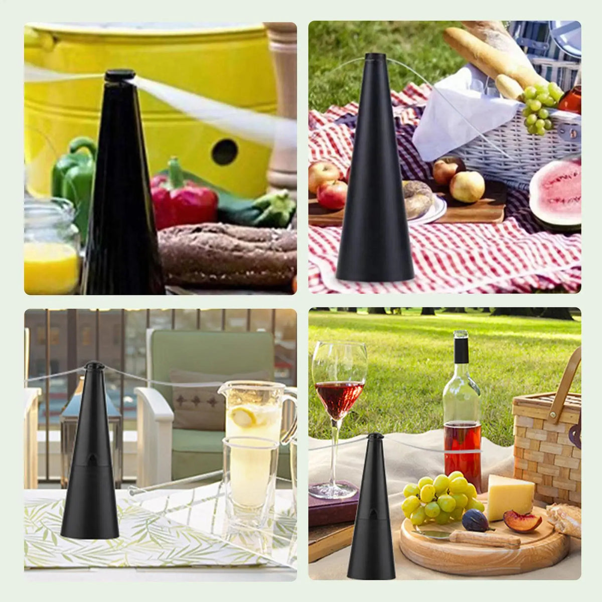 USB Fly-Repellent Fan for Outdoor Dining - view 7
