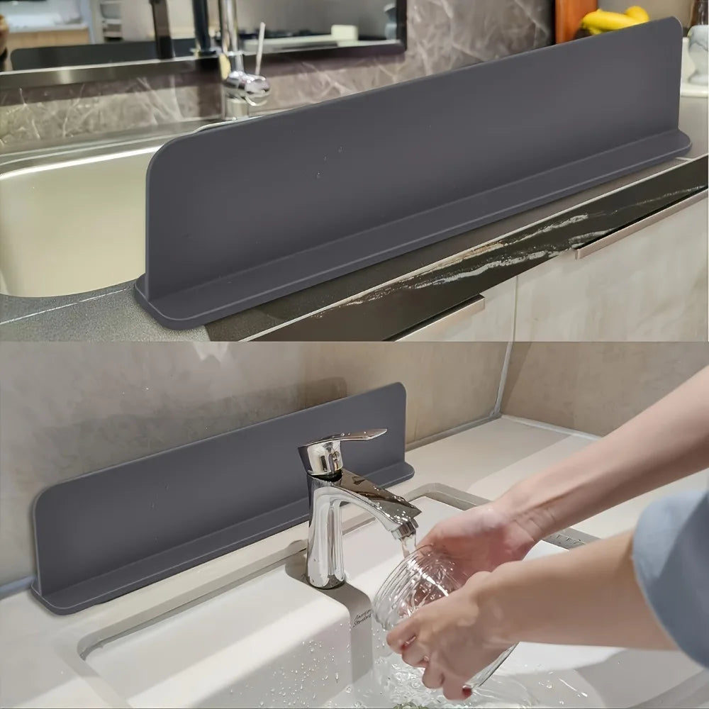 Silicone Faucet Sink Splash Guard Mat - view 7