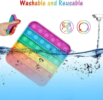 Rainbow Pop-It Fidget Toys – 4 Pack - view 8