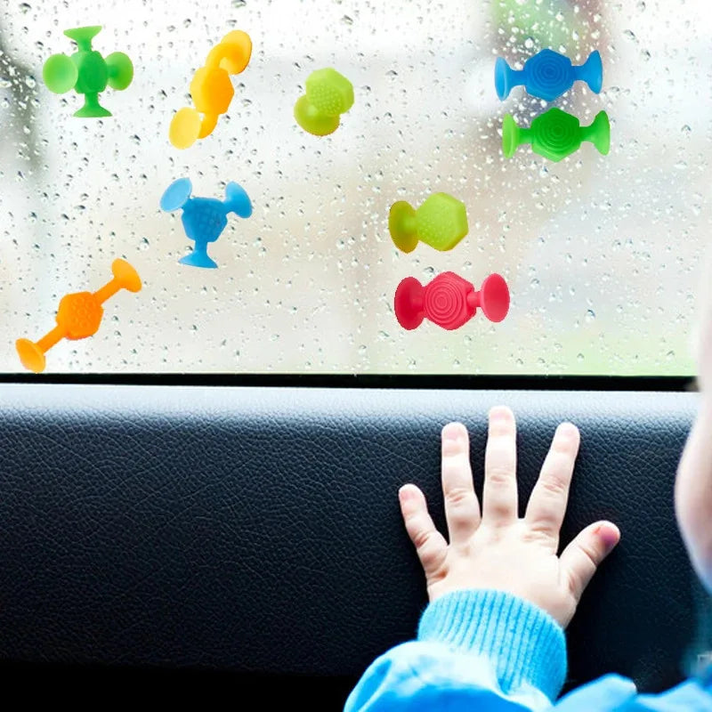 25-Piece Suction-Cup Building Toy Set - view 4