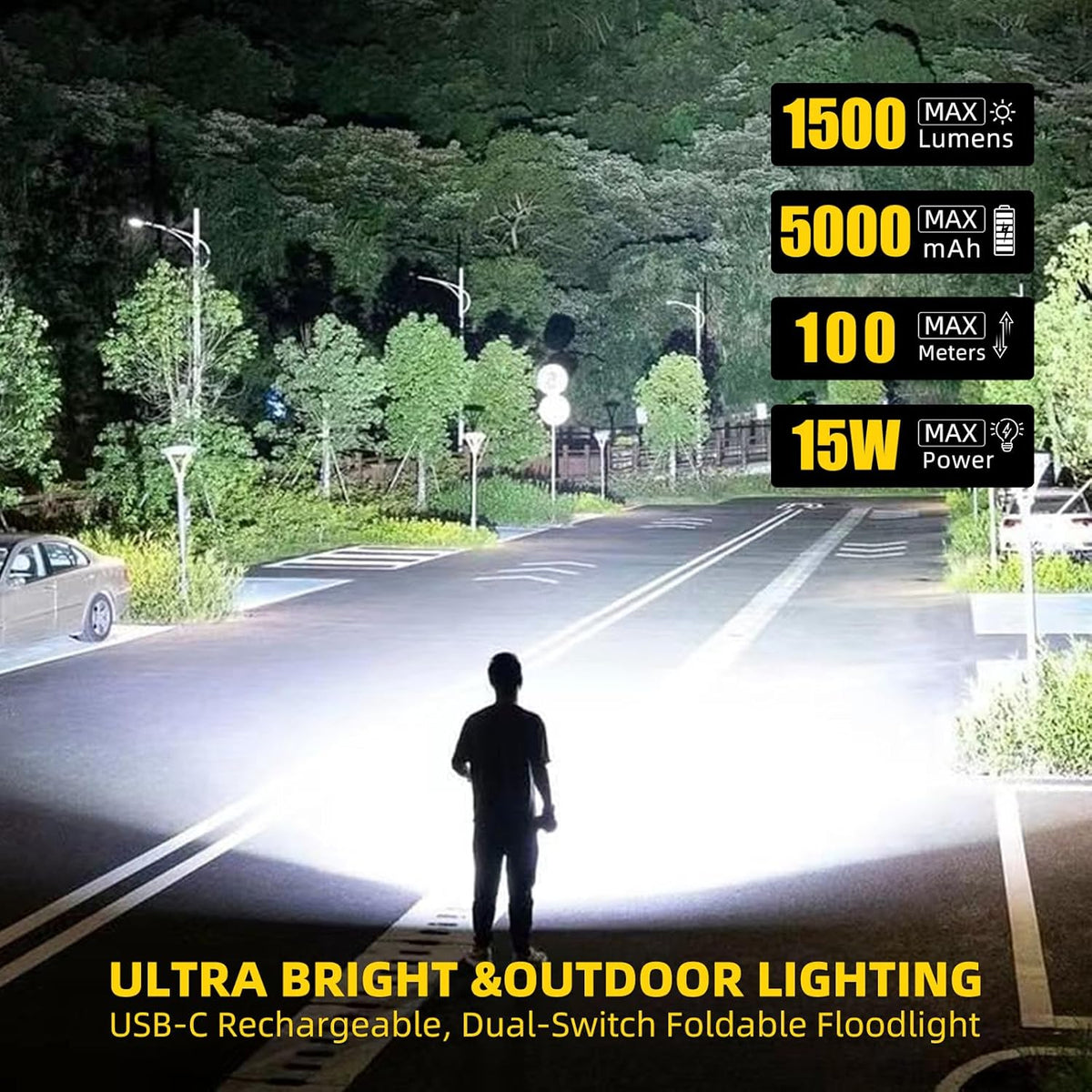 Rechargeable Folding Camping Lantern - view 3