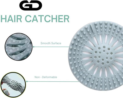 Silicone Drain Hair Catchers – 4 Pack - view 6