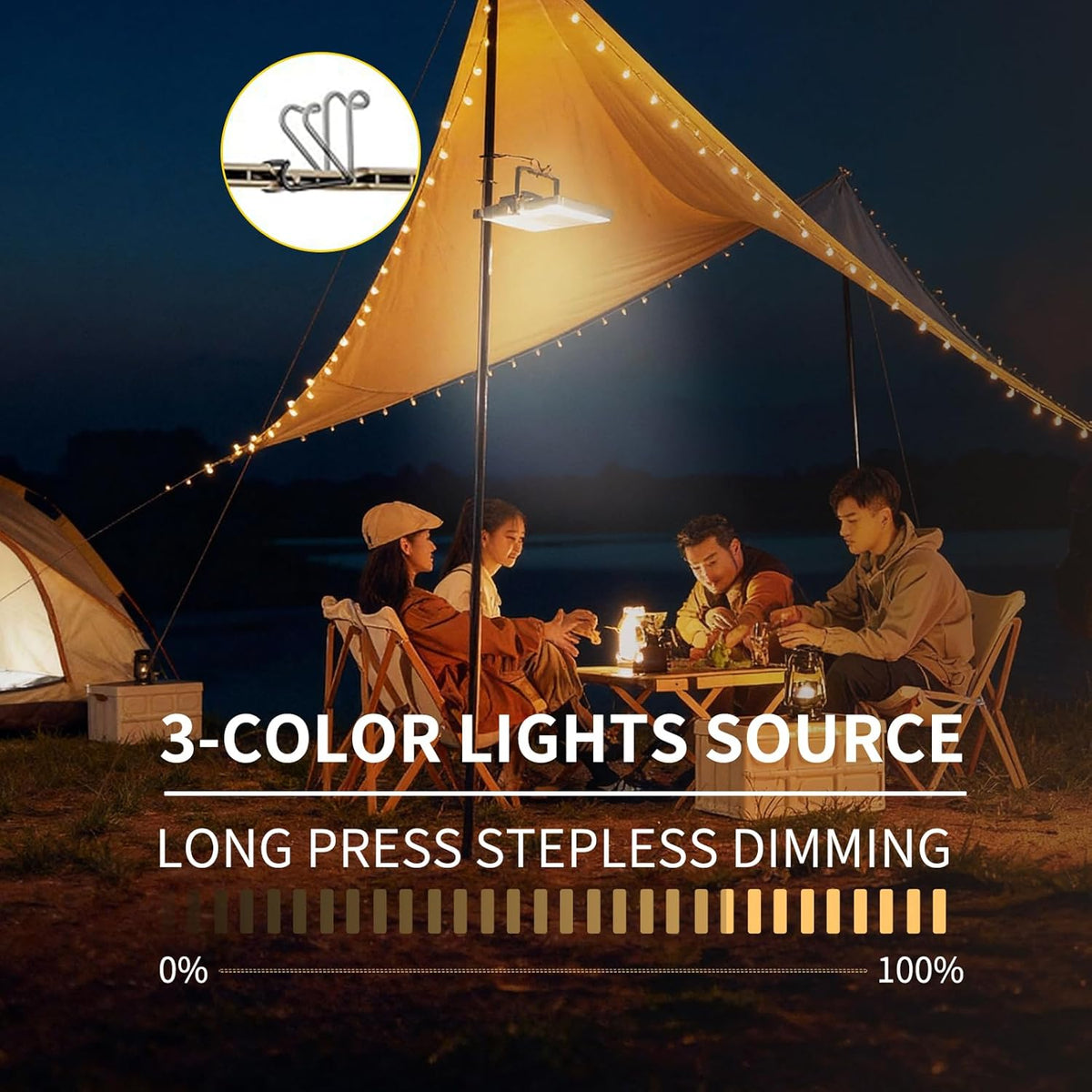 Rechargeable Folding Camping Lantern - view 7