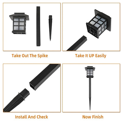 6-Pack Solar Pathway Garden Lights - view 4
