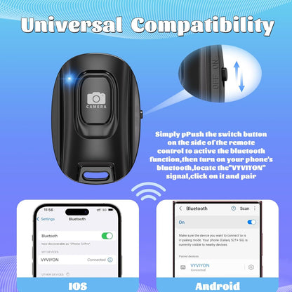 Rechargeable Bluetooth Camera Remote – 2 Pack - view 4